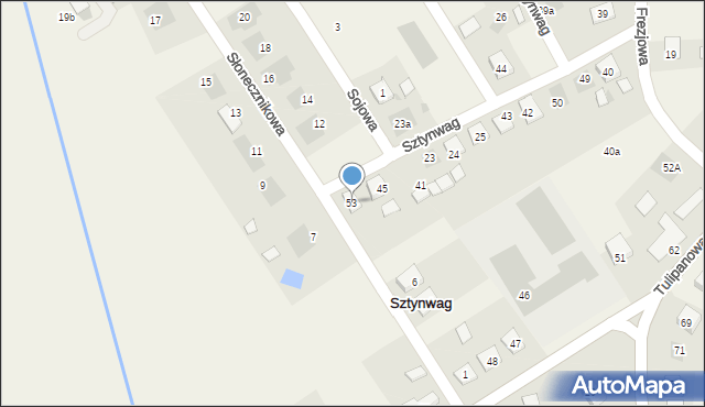Sztynwag, Sztynwag, 53, mapa Sztynwag