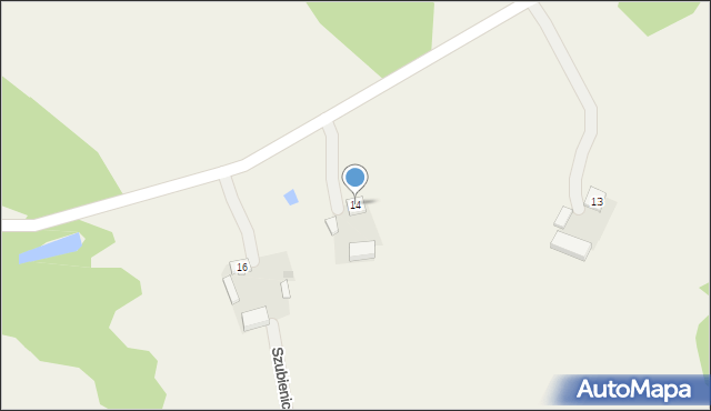 Szubienice, Szubienice, 14, mapa Szubienice