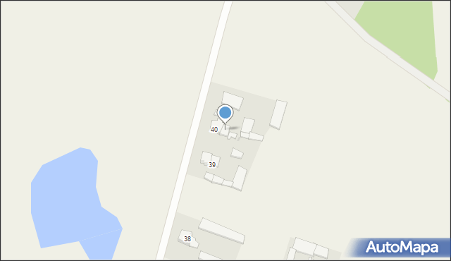 Szubin-Wieś, Szubin-Wieś, 40A, mapa Szubin-Wieś