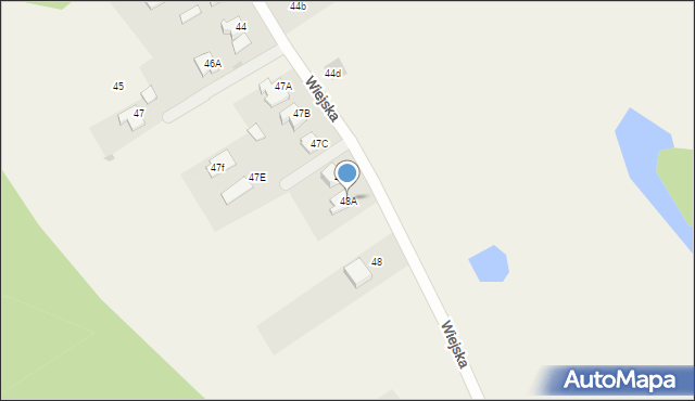 Szubin-Wieś, Szubin-Wieś, 48A, mapa Szubin-Wieś