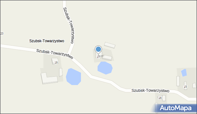 Szubsk-Towarzystwo, Szubsk-Towarzystwo, 17, mapa Szubsk-Towarzystwo