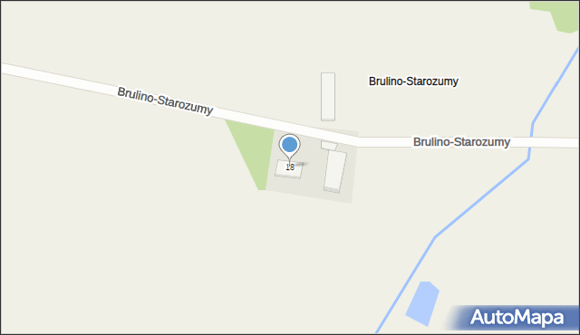 Szulborze-Kozy, Szulborze-Kozy, 18, mapa Szulborze-Kozy