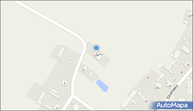 Szulmierz, Szulmierz, 10A, mapa Szulmierz
