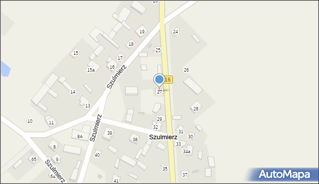 Szulmierz, Szulmierz, 27, mapa Szulmierz