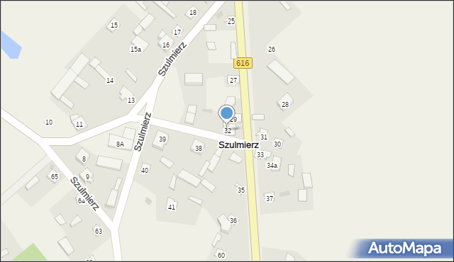 Szulmierz, Szulmierz, 32, mapa Szulmierz