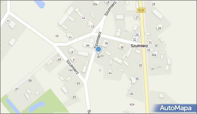 Szulmierz, Szulmierz, 40, mapa Szulmierz