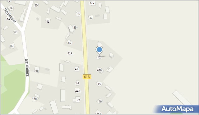 Szulmierz, Szulmierz, 42, mapa Szulmierz