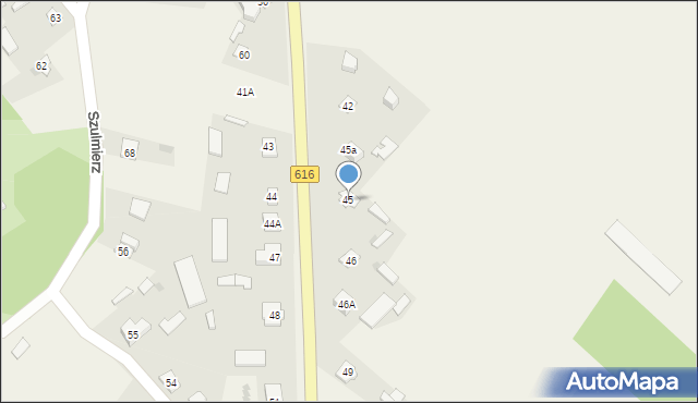Szulmierz, Szulmierz, 45, mapa Szulmierz