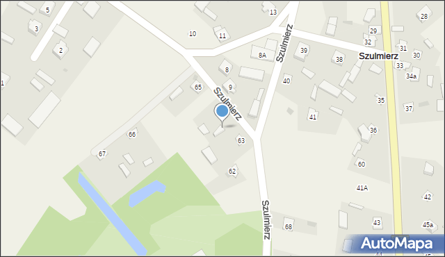 Szulmierz, Szulmierz, 64a, mapa Szulmierz