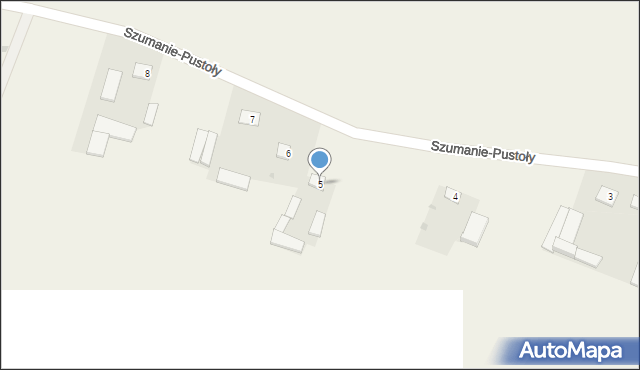 Szumanie-Pustoły, Szumanie-Pustoły, 5, mapa Szumanie-Pustoły
