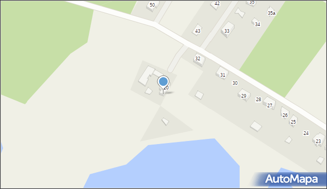 Szumleś Szlachecki, Szumleś Szlachecki, 20a, mapa Szumleś Szlachecki