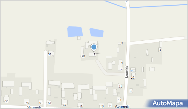 Szumsk, Szumsk, 8, mapa Szumsk