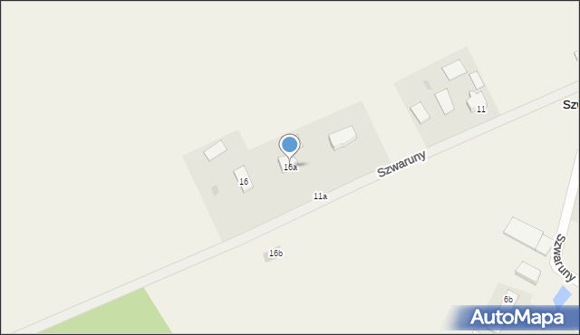 Szwaruny, Szwaruny, 16a, mapa Szwaruny