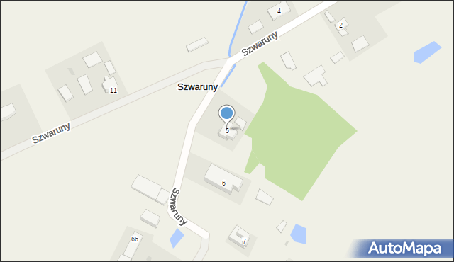 Szwaruny, Szwaruny, 5, mapa Szwaruny