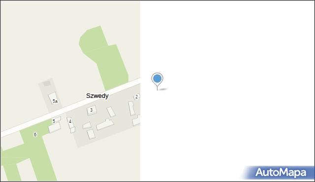 Szwedy, Szwedy, 1, mapa Szwedy