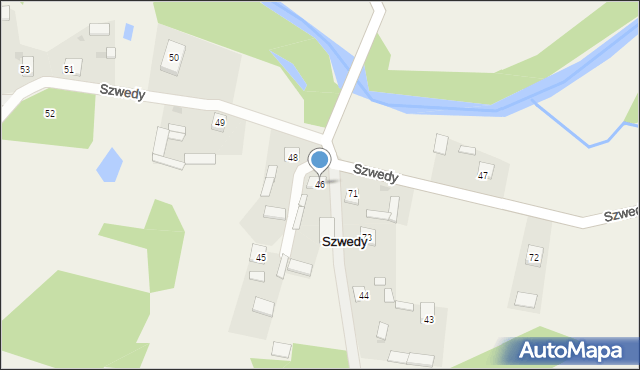 Szwedy, Szwedy, 46, mapa Szwedy