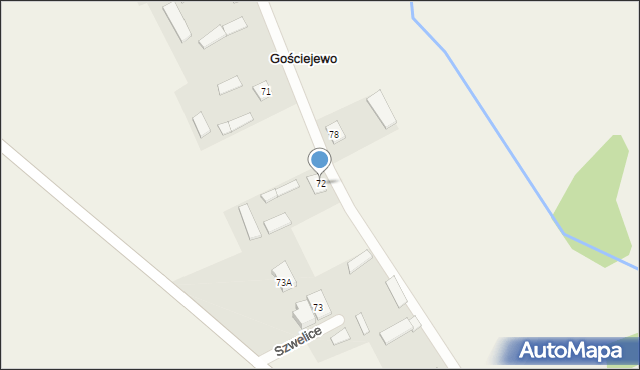 Szwelice, Szwelice, 72, mapa Szwelice