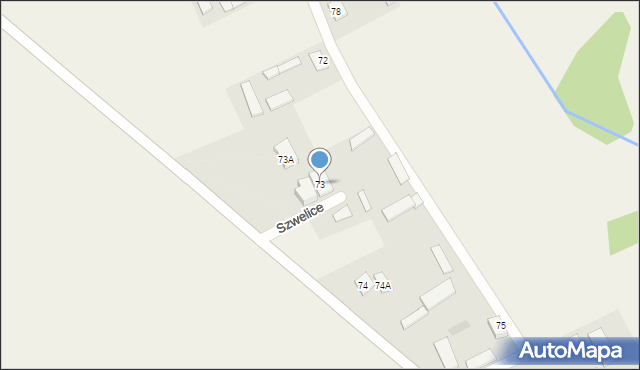 Szwelice, Szwelice, 73, mapa Szwelice