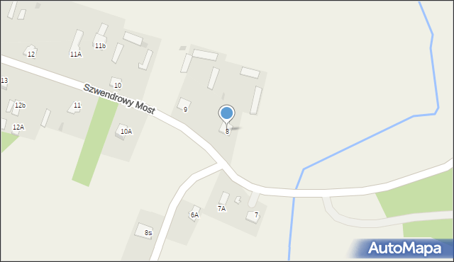 Szwendrowy Most, Szwendrowy Most, 8, mapa Szwendrowy Most