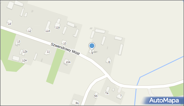 Szwendrowy Most, Szwendrowy Most, 9, mapa Szwendrowy Most