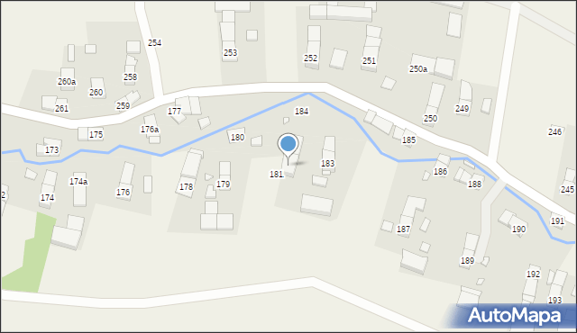 Szybowice, Szybowice, 182, mapa Szybowice