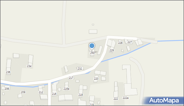 Szybowice, Szybowice, 231, mapa Szybowice