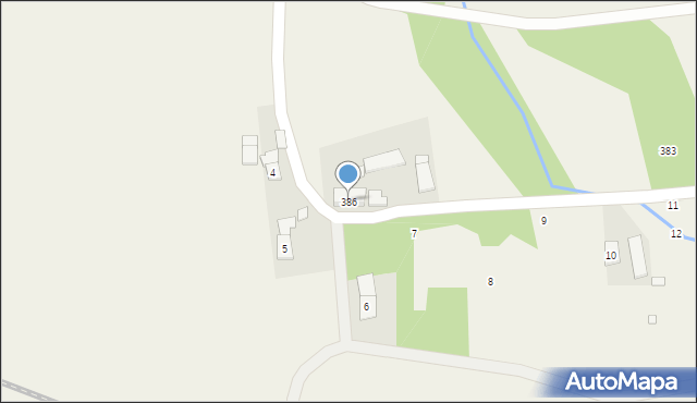 Szybowice, Szybowice, 386, mapa Szybowice