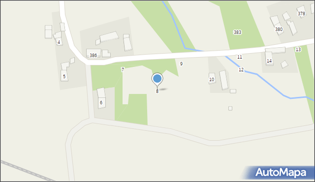 Szybowice, Szybowice, 8, mapa Szybowice