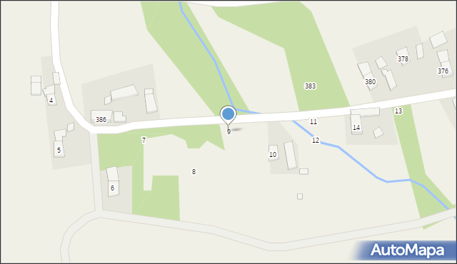 Szybowice, Szybowice, 9, mapa Szybowice