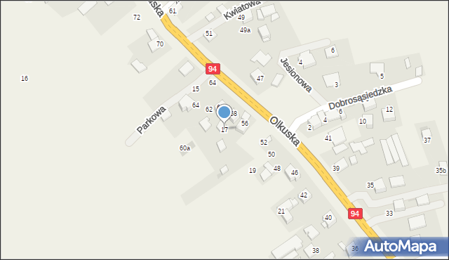 Szyce, Szyce, 17, mapa Szyce