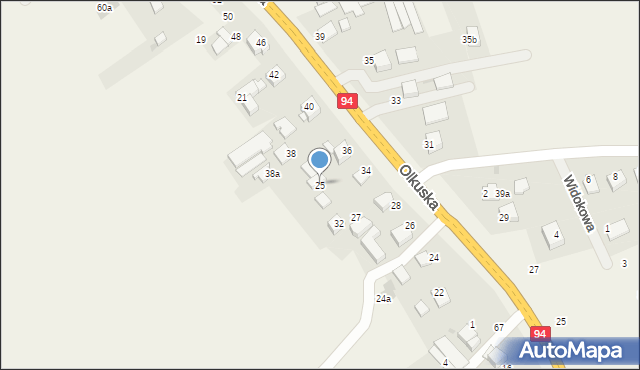 Szyce, Szyce, 25, mapa Szyce