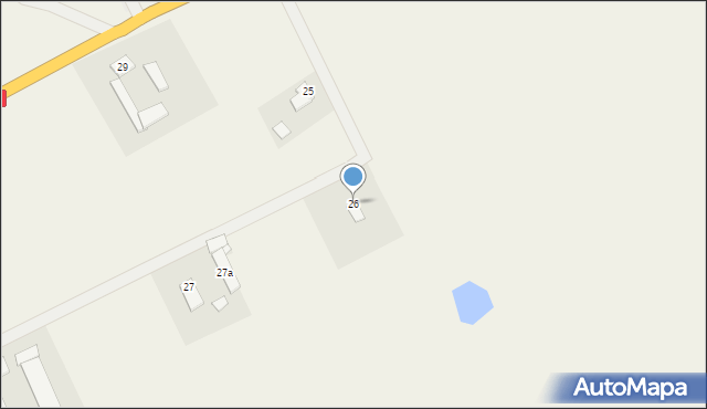 Szychowo, Szychowo, 26, mapa Szychowo