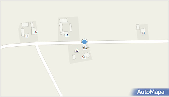 Szychowo, Szychowo, 30a, mapa Szychowo