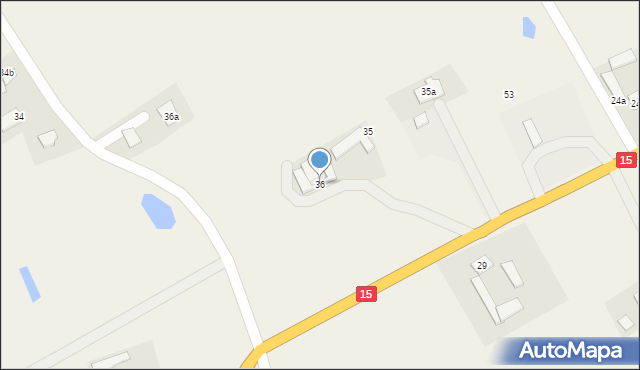 Szychowo, Szychowo, 36, mapa Szychowo