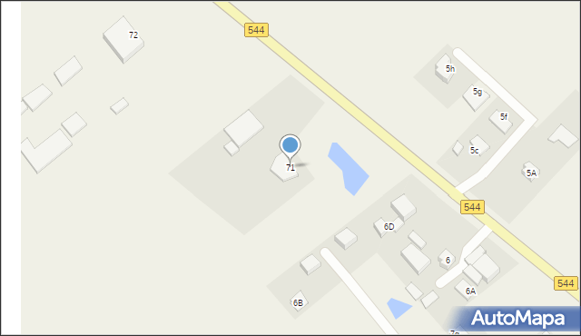 Szydłówek, Szydłówek, 71, mapa Szydłówek