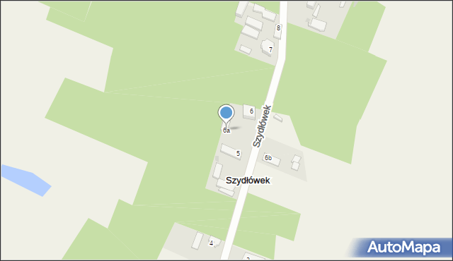 Szydłówek, Szydłówek, 6a, mapa Szydłówek