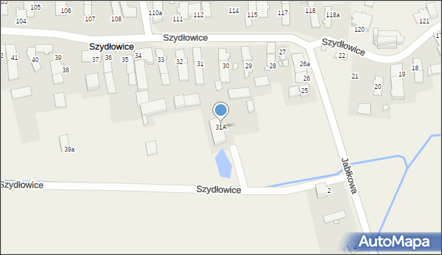 Szydłowice, Szydłowice, 31A, mapa Szydłowice