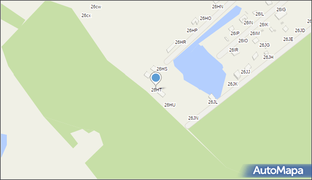 Szydłówiec, Szydłówiec, 26HT, mapa Szydłówiec