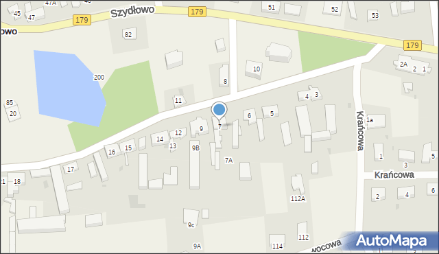 Szydłowo, Szydłowo, 7, mapa Szydłowo