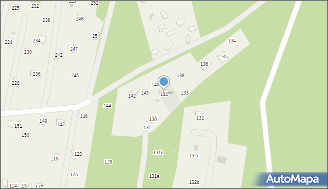 Szygówek, Szygówek, 141, mapa Szygówek