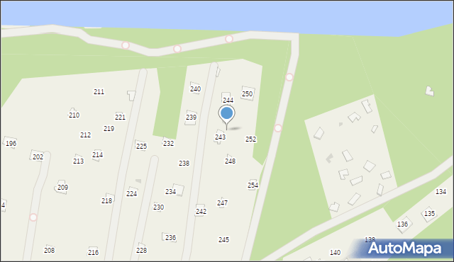 Szygówek, Szygówek, 246, mapa Szygówek