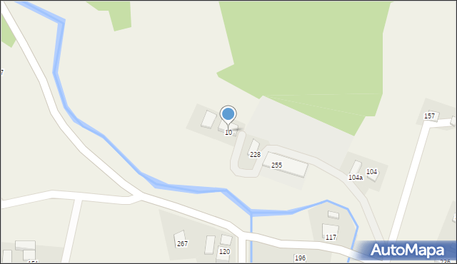 Szyk, Szyk, 10, mapa Szyk