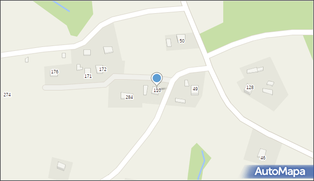 Szyk, Szyk, 110, mapa Szyk