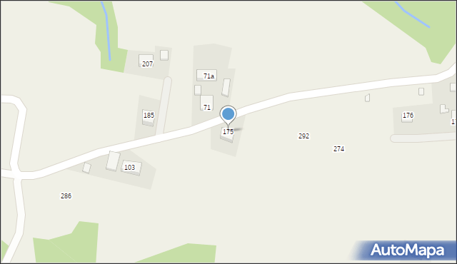 Szyk, Szyk, 175, mapa Szyk