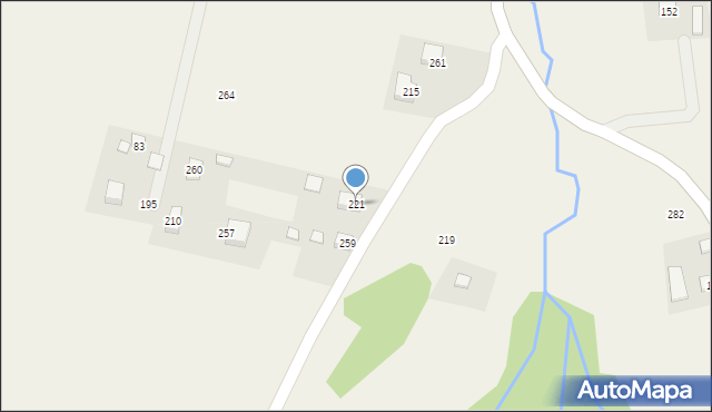 Szyk, Szyk, 221, mapa Szyk