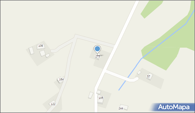Szyk, Szyk, 275, mapa Szyk