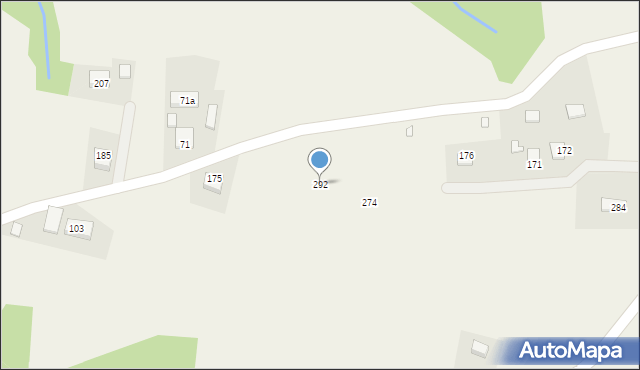 Szyk, Szyk, 292, mapa Szyk