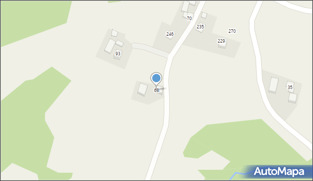 Szyk, Szyk, 68, mapa Szyk