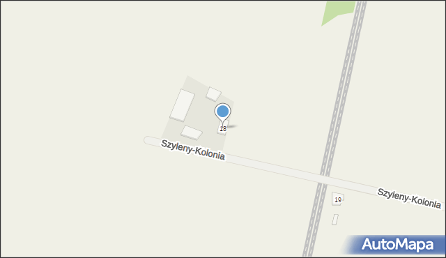 Szyleny, Szyleny, 18, mapa Szyleny