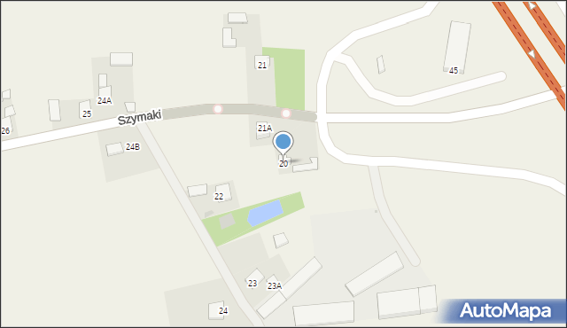 Szymaki, Szymaki, 20, mapa Szymaki